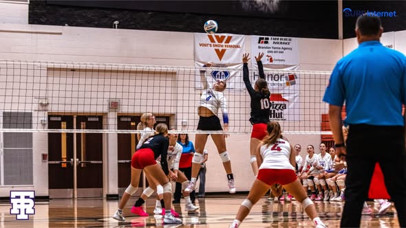 Three Rivers volleyball gets win at Paw Paw